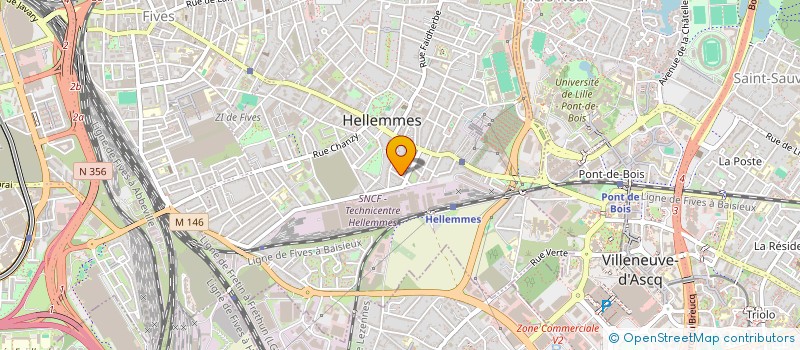 localisation de l'entreprise RONIPA DELIGNON à LILLE