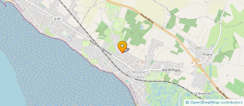 localisation de l'entreprise RONNA  LES MOUTIERS-EN-RETZ