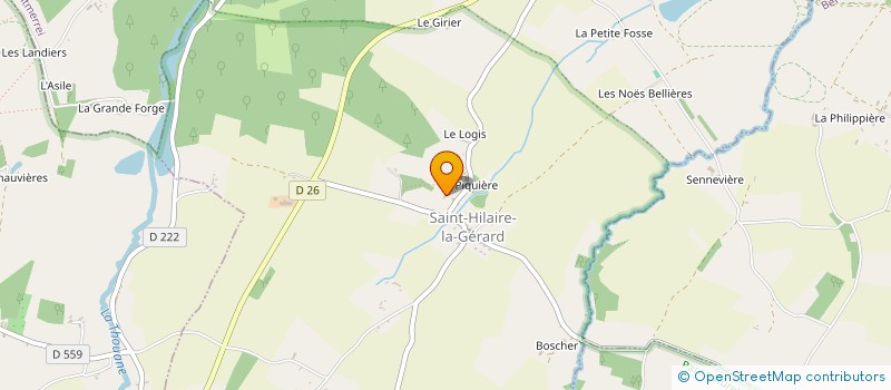localisation de l'entreprise RONNE à MORTREE