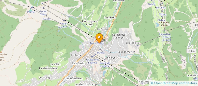 localisation de l'entreprise RONNYMATHILDE à LES GETS