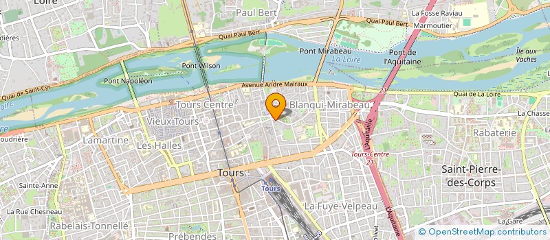 localisation de l'entreprise RONSARD FINANCE  TOURS