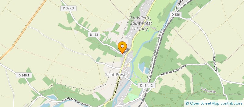 localisation de l'entreprise RONSARD ILE DE FRANCE à JOUY