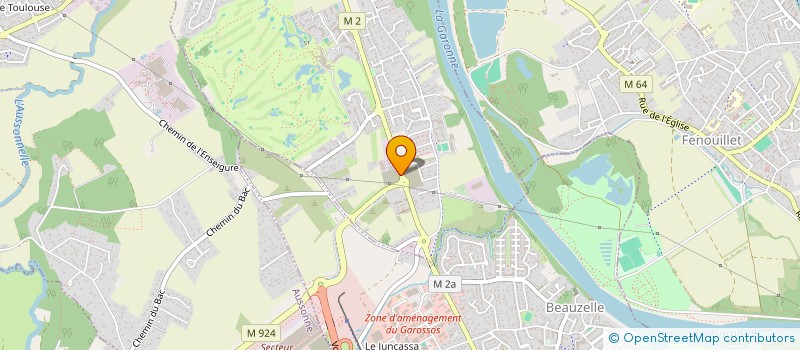 localisation de l'entreprise RONSARD PHP  SEILH