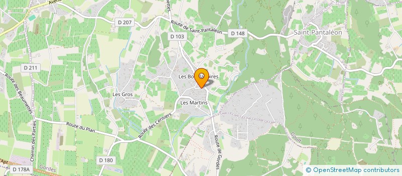 localisation de l'entreprise RONY  GORDES