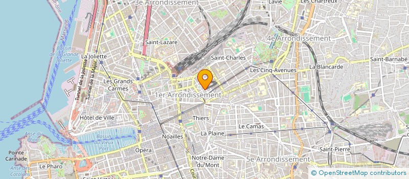 localisation de l'entreprise RONY DIFFUSION à MARSEILLE
