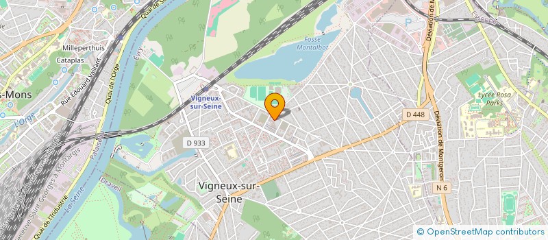 localisation de l'entreprise RONYDIS à VIGNEUX-SUR-SEINE