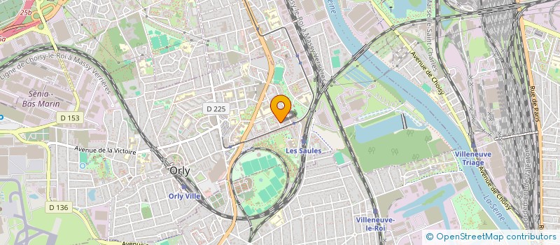 localisation de l'entreprise ROOF ENERGIE CONCEPT à ORLY
