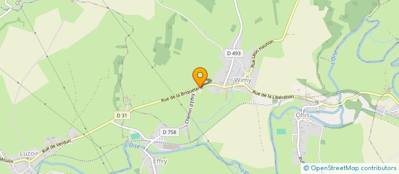 localisation de l'entreprise ROOFEUR  WIMY