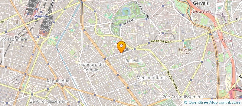 localisation de l'entreprise ROOFING  PARIS