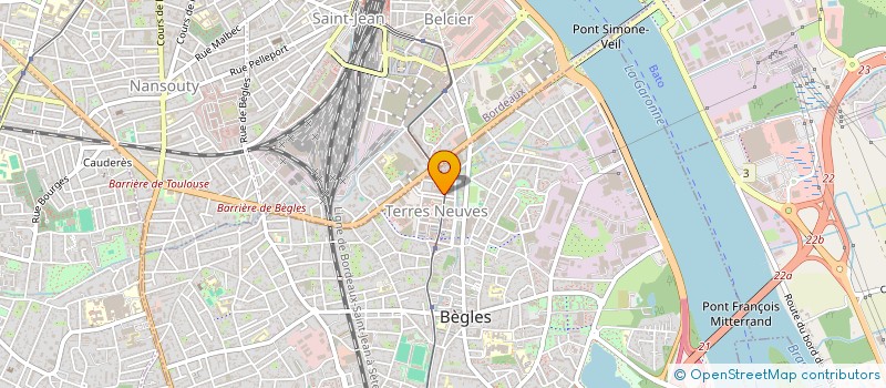 localisation de l'entreprise ROOFISOL à BEGLES