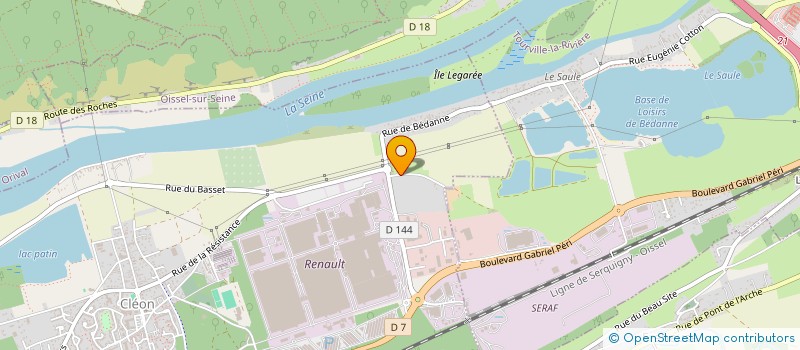 localisation de l'entreprise ROOFMART FRANCE à TOURVILLE-LA-RIVIERE