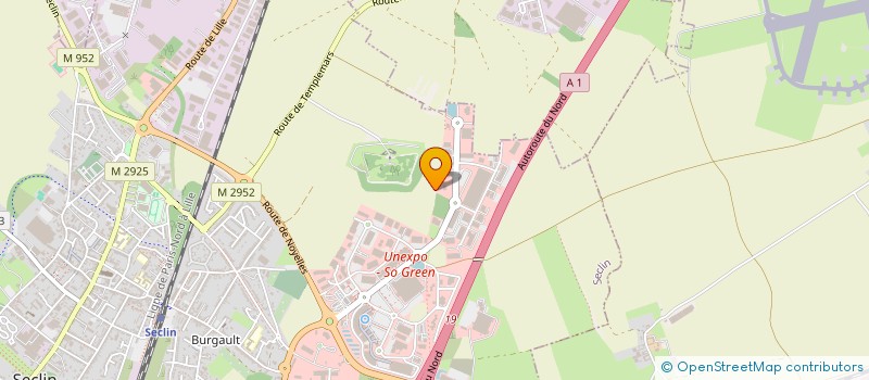 localisation de l'entreprise ROOFMART NORD OUEST à SECLIN