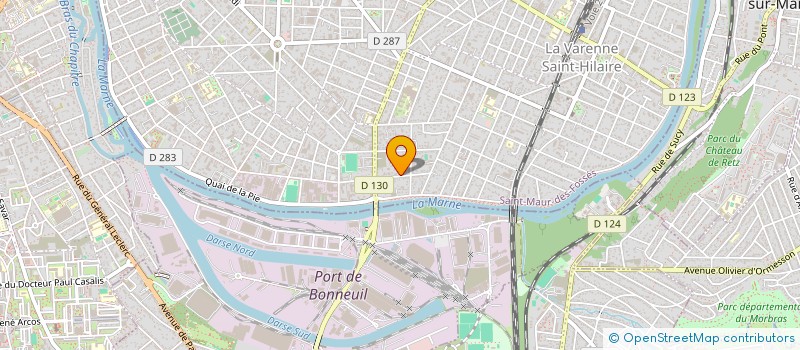 localisation de l'entreprise ROOFTOP à SAINT-MAUR-DES-FOSSES