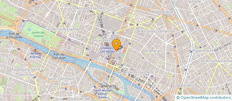 localisation de l'entreprise ROOFTOP à PARIS