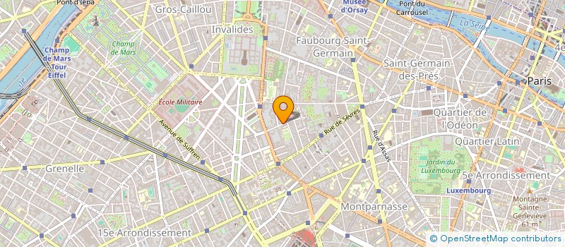 localisation de l'entreprise ROOFTOP NOVALPHA LAGILLE à PARIS