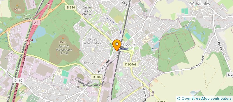 localisation de l'entreprise ROOFUP  LIBERCOURT