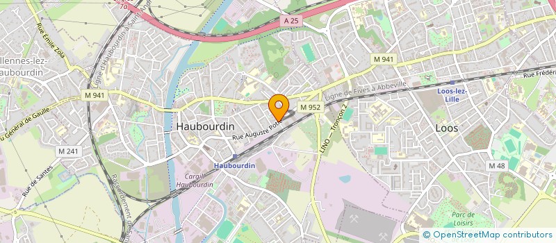 localisation de l'entreprise ROOKICKS à HAUBOURDIN