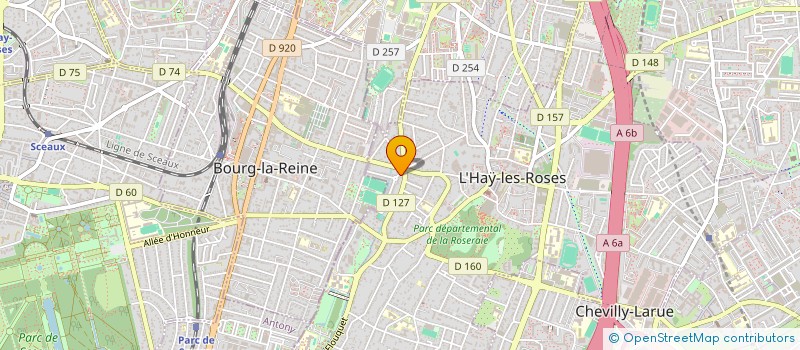 localisation de l'entreprise ROOKIE STORIES  L'HAY-LES-ROSES