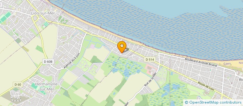 localisation de l'entreprise ROOLI à HERMANVILLE-SUR-MER