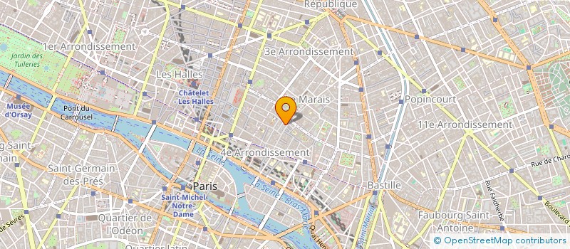 localisation de l'entreprise ROOM 0  PARIS