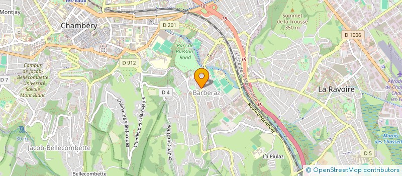 localisation de l'entreprise ROOM-101  BARBERAZ