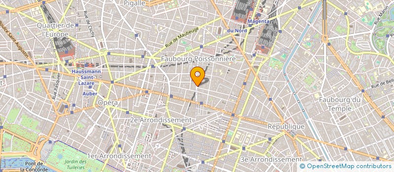 localisation de l'entreprise ROOM 237  PARIS