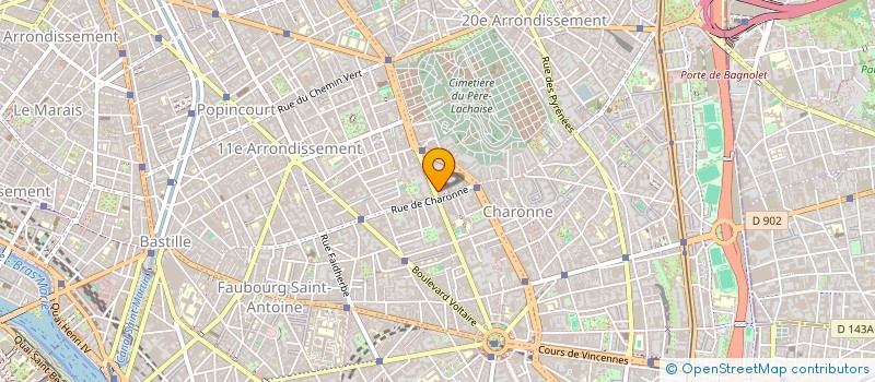 localisation de l'entreprise ROOM RUSH  PARIS