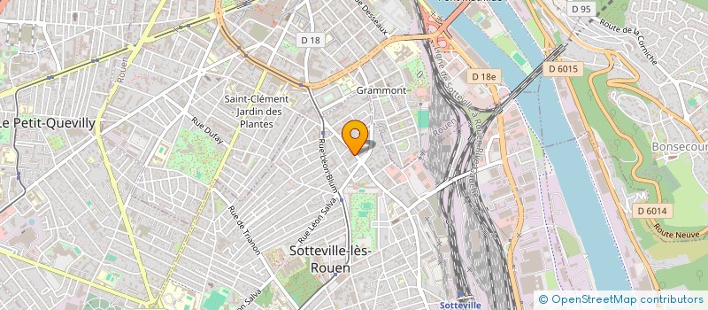 localisation de l'entreprise ROOM SERVICES à SOTTEVILLE-LES-ROUEN