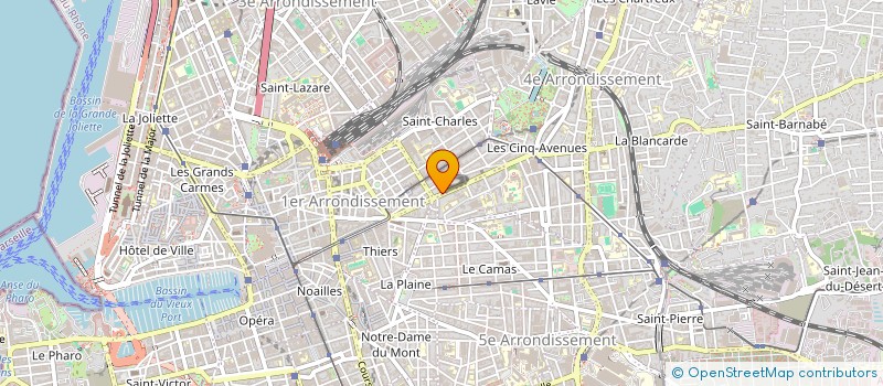 localisation de l'entreprise ROOMATE à MARSEILLE