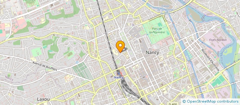 localisation de l'entreprise ROOMERS1  NANCY