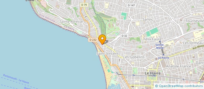 localisation de l'entreprise ROOMIES à LE HAVRE