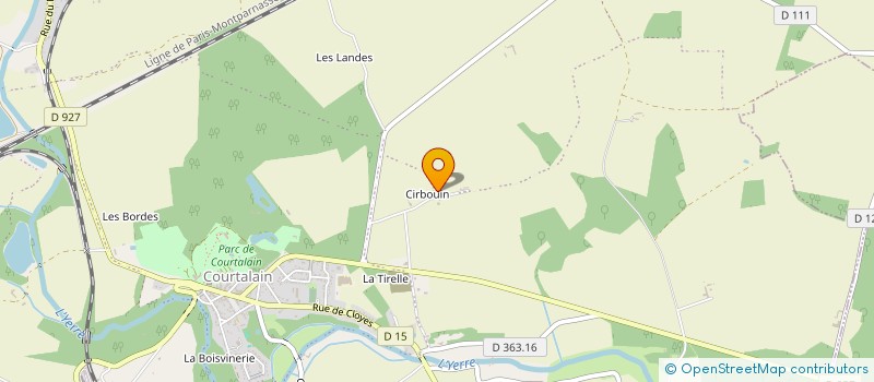 localisation de l'entreprise ROOS CONSULTING GESTION à VALD'YERRE