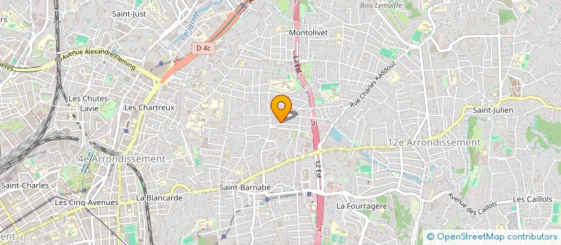 localisation de l'entreprise ROOSEVELT 29 MV à MARSEILLE