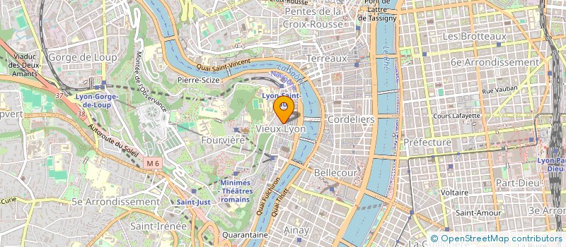 localisation de l'entreprise ROOSEVELT  LYON