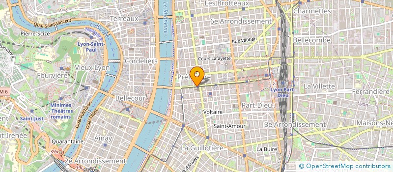 localisation de l'entreprise ROOSEVELT CONSEIL  LYON