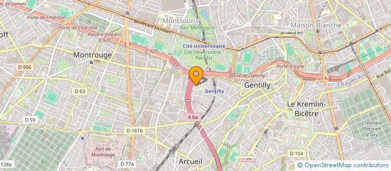 localisation de l'entreprise ROOSTER STUDIO à GENTILLY