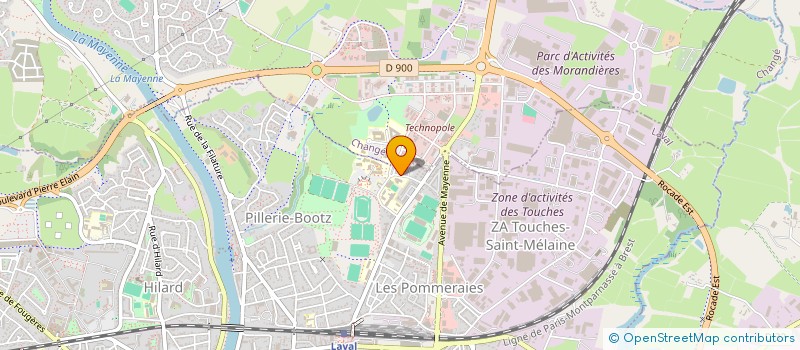 localisation de l'entreprise ROOT-COMPUTER LAB à LAVAL