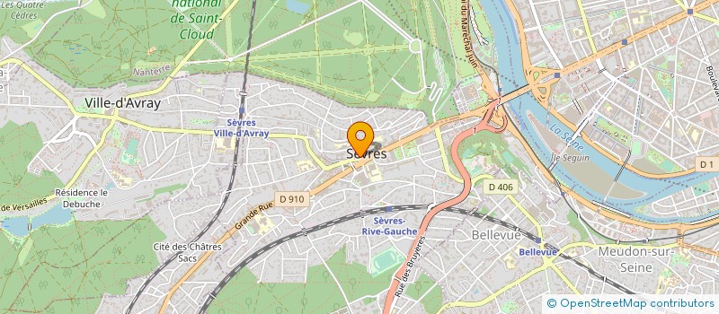 localisation de l'entreprise ROOT'N NATION à SEVRES