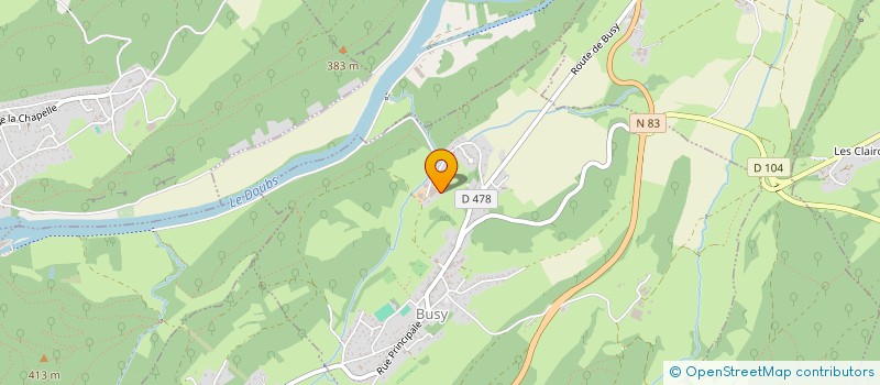 localisation de l'entreprise ROOT & RISE  BUSY