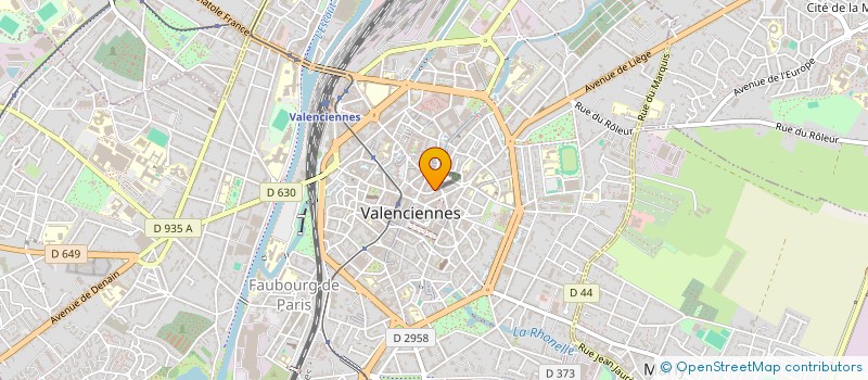 localisation de l'entreprise ROOT'S COMPAGNY à VALENCIENNES