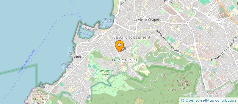 localisation de l'entreprise ROOTS à MARSEILLE