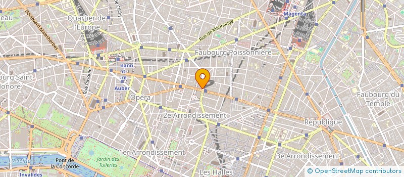 localisation de l'entreprise ROOTS  PARIS