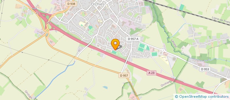 localisation de l'entreprise ROOTS & REBELS  ORCHIES