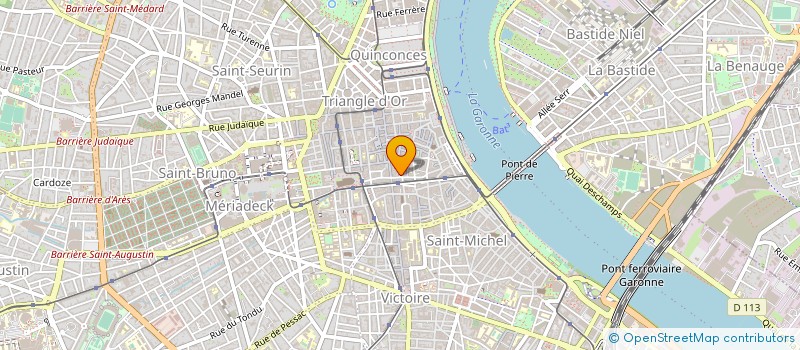 localisation de l'entreprise ROOTS REGGAE ROCKERS  BORDEAUX