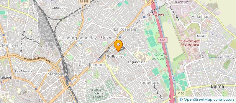 localisation de l'entreprise ROOTS SUPERFOOD  TOULOUSE