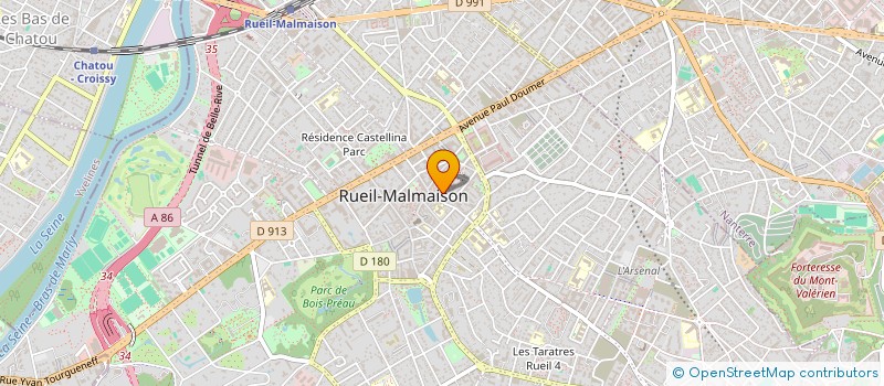 localisation de l'entreprise ROOTSIA à RUEIL-MALMAISON