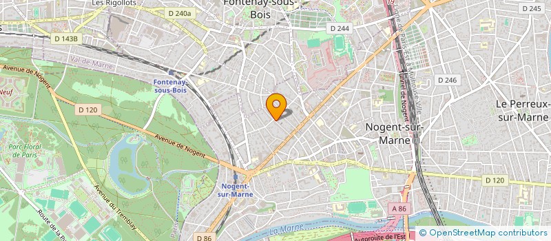 localisation de l'entreprise ROOVAY TECHNOLOGIES  NOGENT-SUR-MARNE