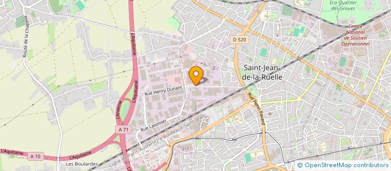 localisation de l'entreprise ROP à FLEURY-LES-AUBRAIS