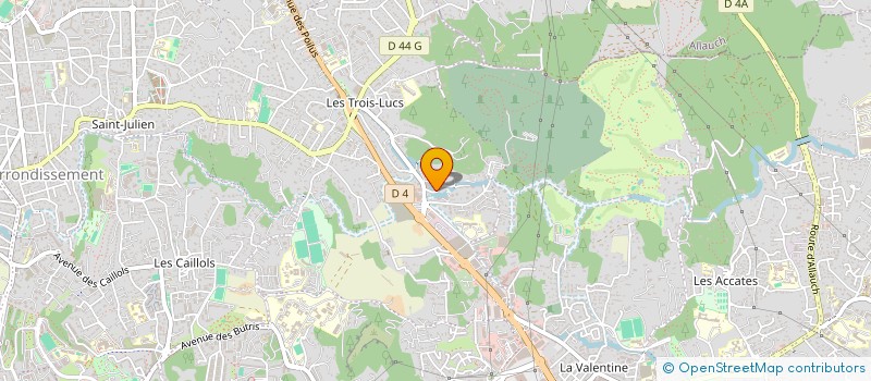 localisation de l'entreprise ROPA à MARSEILLE