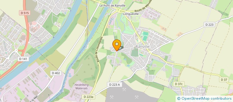 localisation de l'entreprise ROPA INDUSTRY  BREVILLE-LES-MONTS